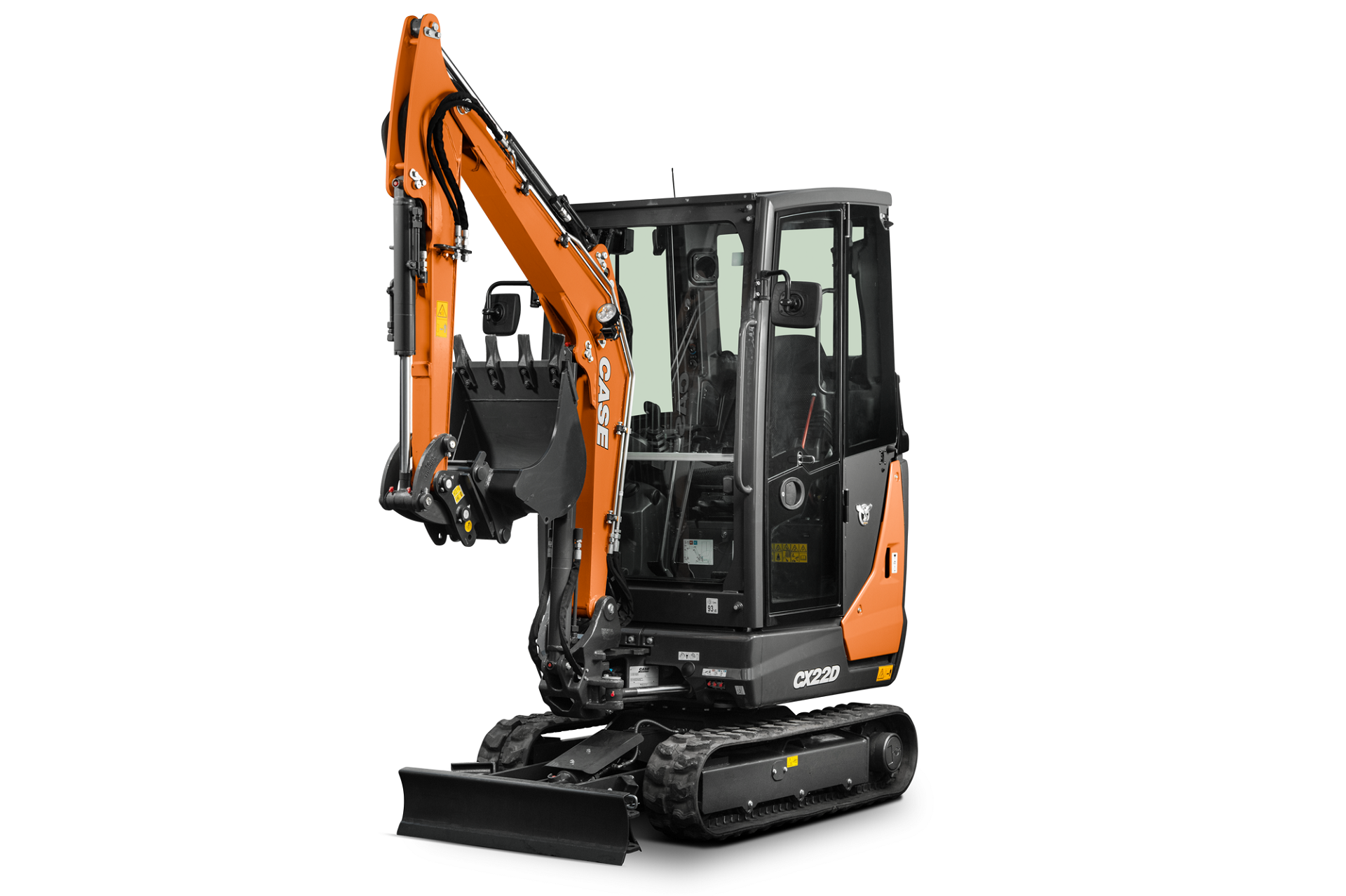 CASE CE CX22D — mini escavadeiras